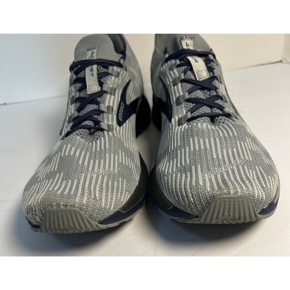 Brooks Ricochet 2 Men's Size 13 Grey/Navy Athletic Road Running Sneakers - Picture 6 of 10